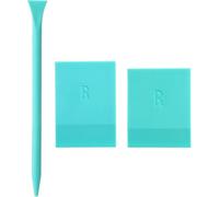 NONDK 3 Pack Mini Rubber Squeegee - Optimized for Use with Mesh Backed Stencils and Transfers - Mini Squeegee