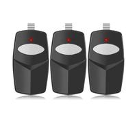 NONDK 3 PCS Replacement for Linear Multicode Garage Gate Door Opener Remote,3089,308911,MCS308911,10 Dip Switch Black 300mhz