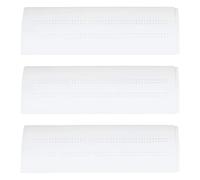 NONDK 3 x Adjustable Windscreen Conditioner Cover Baffle Guard Wind Guidance Anti-Wind Straight