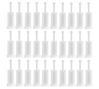 NONDK 30Pcs Universal Tool Filters Disposable HVLP Feed Paint Strainers Fine Mesh, White