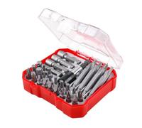 NONDK 34Pcs Ratchet Screwdriver Batch Combination Plum Triangle Special-Shaped Screwdriver Home Set Box Easy Install