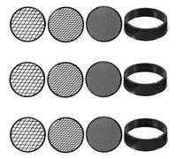 NONDK 3Pack Sifting Pan Outdoor Gold Panning Soil Sifter Garden Sieve Mesh Garden Mini Sifting Pan Soil Sand Sieve for Outdoor