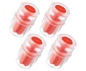 NONDK 4 Packs Bite Valve Replacement Sheath for Water Bladder, Packs Hydraulics Reservoirs, Hydration Pack Bite Valve