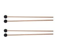 NONDK 4 Pieces 38.8 cm Glockenspiel Bells Xylophone Mallets Plastic Heads Sticks Beaters