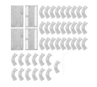 NONDK 40 Pack Nasal Cannula Ear Cushions Soft Oxygen Covers for Oxygen Users to Prevent Cheek Indentation Discomfort
