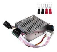 NONDK 40A PWM DC Motor Speed Controller Dc Motor Speed Controller 10-55V Brushed Motor Regulator