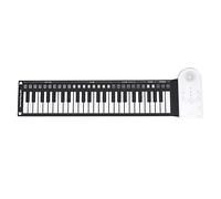 NONDK 49-Key Portable Folding Hand Piano Electronic Piano Beginner Keyboard Instrument