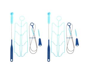NONDK 4In1 Water Bag Cleaning Kit Brush Cleaning Tool Water Bag Brush Cleaner Hydration Bladder Tube Brush for Water Bladders