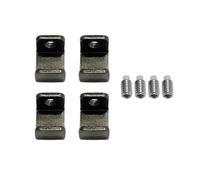 NONDK 4pcs Fixing Clips for 3D Printer Hot Bed for Lattice Glass Platform Essential Printer Accessories A