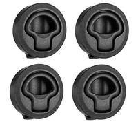 NONDK 4Pcs/Set Round Pull Lock Hardware for RV Yacht Boat Deck Hatch