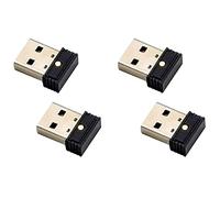 NONDK 4Pcs USB Mouse Jiggler, Undetectable Automatic Jiggler to Move Computer Mouse, Keeps Computer Awake, Simulates Mouse Movement