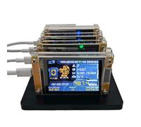 NONDK + 4X 987KH/S Nmminer Bitcoin Crypto Miner 4 Slots Stand Upgraded Harshrate 2.8 Inch Smart Display Solo Lottery Miner