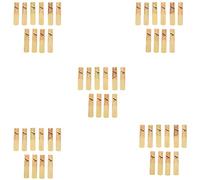 NONDK 50 Pieces Saxophone Reeds Classic Reeds for Saxophone 2.5 Strength 2 1/2 Christmas Music Musical Instruments