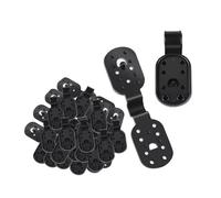 NONDK 50Pcs Removable& Reusable Heavy Duty Lock Grip Shade Cloth Clips, Sun Shade Clip for Windproof Awnings