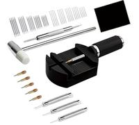NONDK 52pcs/Set Professional Watch Repair Tool Kit, Including Lug Presses, Hammers, Spring Bars, Chain Saws, and Strap Links