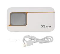 NONDK 5G Mobile Hotspot Router High Speed WiFi 6 2.01 Inch Supports 16 Devices USB C for Working Places