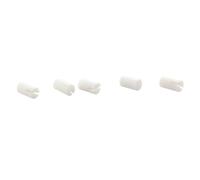 NONDK 5Pcs Banjo 5th String Nut 5 String Banjo for Banjo Neck Replacement Accessory 5x 3mm