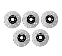 NONDK 5PCS Dia 100mm Rock Grinding Cutting Disc Ultra-Thin Saw Blade Multi Hole Disc Marble Ceramic Tile Glass Cutter Plate