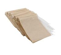 NONDK 600 Pcs Disposable Tea Filter Bags,Natural Material Drawstring Seal Tea Bag Empty for Loose Leaf Tea (5x7cm)