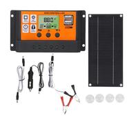 NONDK 600W Solar Panel Kit with 100A 18V Charge Controller Solar Charging for Outdoor RV Camping Boat Trailer System