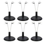 NONDK 6pcs Adjustable Doll Display Stand Figure Holder for 4-8 Inch Toys Support Accessories Toy Display Support