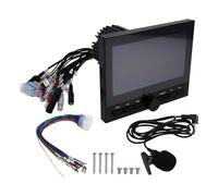 NONDK 7inch Bluetooth Waterproof Audio System Motorcycle Boat Multimedia Player FM AM Receiver Automatic for SPA UTV ATV