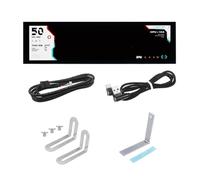 NONDK 8.8inch Computer Temp Monitor (Dynamic Theme Supported), IPS Type C Secondary Screen CPU RAM HDD Data FPS Monitor Black