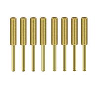 NONDK 8 Pieces Chainsaw Sharpeners High Hardness Stone Chainsaw Sharpeners with Sharpening Wheels (5/32 Inch, 4.0 mm)