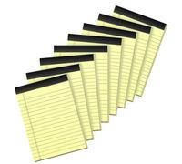 NONDK 8Piece Notebook Pads 8.5 X 11 Inches Writing Pads, Wide Ruled Notepads for School,