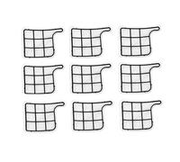 NONDK 9 Pieces Motor Protection Filter for VK135 VK369 Cordless Vacuum Cleaner Replacement Parts