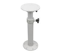 NONDK Adjustable Table Pedestal Detachable Table Base Stand Leg Base Mount -Frame Aluminum Alloy Table Base for RV Boat Yacht