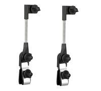 NONDK Adjustable Umbrella Holder 360° Adjustable Clip on Umbrella Attachment Universal Golf Cart Umbrella Clamp Mount