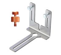 NONDK Adjustable Wall Mount Bracket Stainless Steel Level Multi-Function for 1/4" 5/8" Connector Support