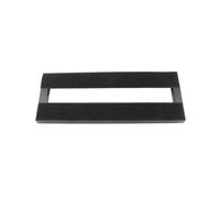 NONDK Aluminium Alloy Guitar Effector Board Guitar Effects Pedal Board Small Size Pedalboard Mounting Rail Bracket for Pedals