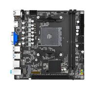 NONDK AM4 CPU A320M-I Motherboard 2x DDR4 64G Memory PCI-E3.0x16 M. 2 Interface Mini-ATX Design