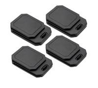 NONDK Anti-Slip Snap Design 4 Pack Seat Belt Comfort Pad Clips, Neck& Shoulder Protector for Universal Vehicle Compatibility