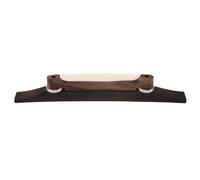 NONDK Archtop Guitar Rosewood Bridge with Bone Saddle Guitar Bridge Parts