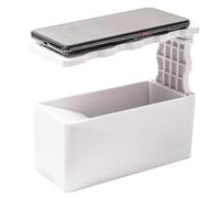 NONDK Auto-Focus Phone Holder TCG Scanner Mount, Professional for Efficient Card Cataloging-White Color