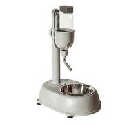 NONDK Automatic Pet Dispenser Drinking Water Bottle Dog Bowl Anti-Tip Feeder Hanging Kettle Cat Food Container Pets Supplies A