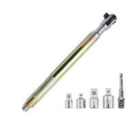 NONDK Automatic Quick Ratchet Wrench with Connector Offset Impact Extension for Manual Extension Socket Force Rod Tool
