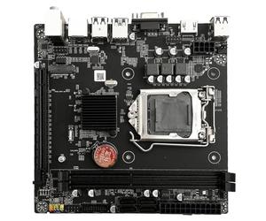 NONDK B75M ITX Motherboard LGA 1155 Desktop PC Support DDR3 RAM NGFF NVME M.2 Interface USB SATA3.0 Base Plate