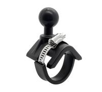 NONDK Ballhead Mount Holder 1 Inch for Camera Clip Handlebar Rail Clamp Rods Tubes 15 to 33mm Motorcycle Fit
