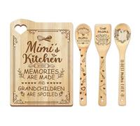 NONDK Bamboo Cutting Board for Cutting Board,Cooking Board(Mimi)