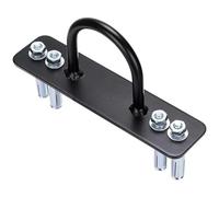 NONDK Battle Rope Anchor Stake Kit Wall Mount Bracket Metal for Strength Training Gym Hammock Suspension Straps Yoga