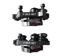 NONDK Bicycle Disc Brake Kit Aluminum Alloy Mechanical Line Pulling Front Rear Calipers Bike Accessories