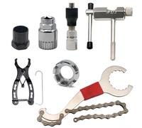NONDK Bicycle Repair Tool Kit Chain Cutter, Mountain Bike Freewheel Bottom Bracket Removal Tool Included