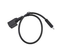 NONDK Black Molding E Type 19P Female to -Compatible A Type Male Connector 0.5m High-Speed Cable
