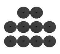 NONDK Blind Insert Backflush Tray Filter Tray Cleaner 10PCS for Espresso Coffee Machine Handle Cleaning Port 57MM