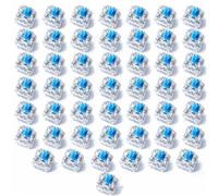 NONDK Blue Mechanical Keyboard Switch Replacement Set- 60PCS Clicky Tactile Keys with Switch Puller, Cleaning Lube& Brush