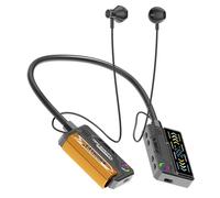 NONDK Bluetooth Headphones with Replaceable Fan Plug Battery Long Battery Life for Sports Outdoor Use Gaming and Low Latency